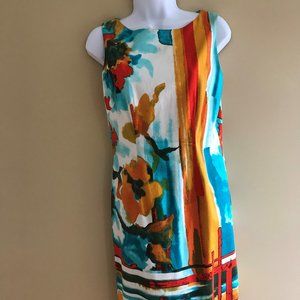 Chetta B floral dress size 4